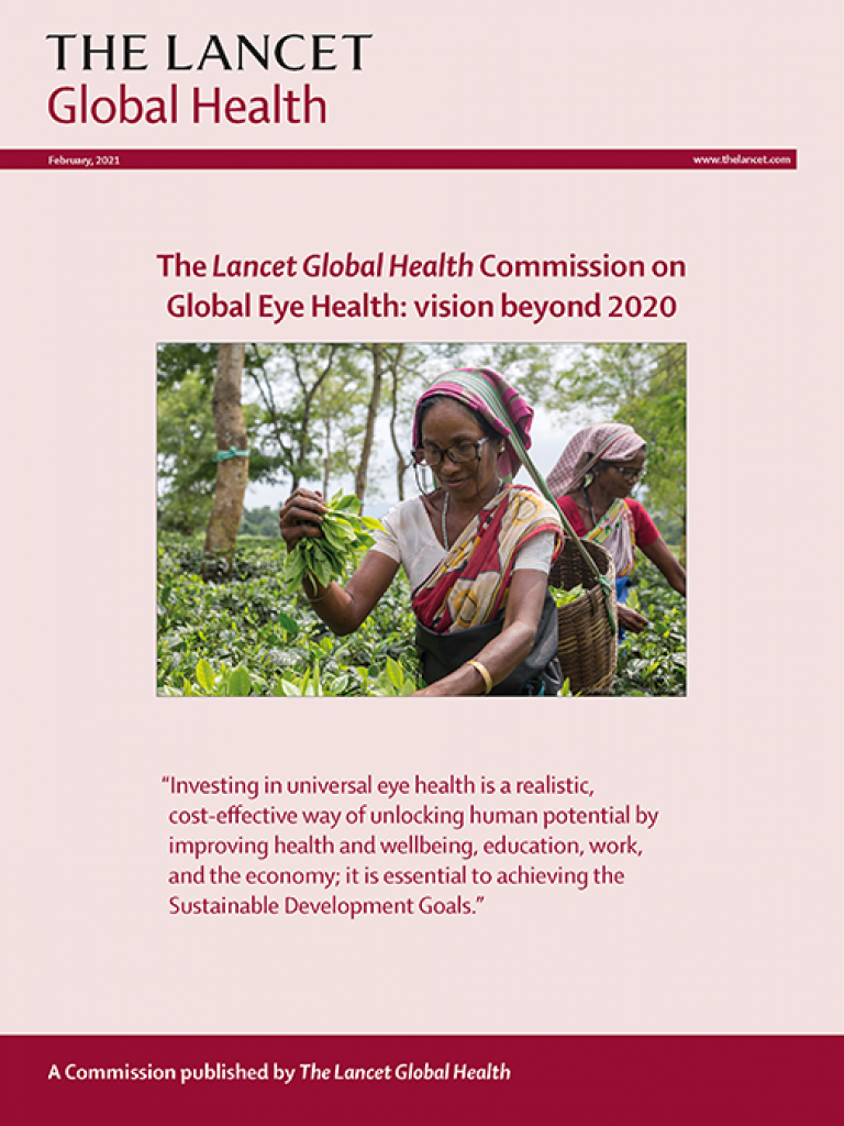 The Lancet Global Health Commission - Global Eye Health